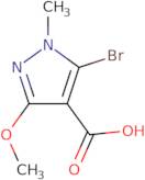 5-Bromo-3-methoxy-1-methyl-1H-pyrazole-4-carboxylic acid