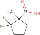2,2-Difluoro-1-methylcyclopentane-1-carboxylic acid
