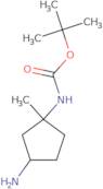 tert-Butyl N-(3-amino-1-methylcyclopentyl)carbamate