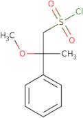 2-Methoxy-2-phenylpropane-1-sulfonyl chloride