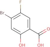 4-Bromo-5-fluoro-2-hydroxybenzoic acid