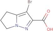 3-Bromo-4H,5H,6H-pyrrolo[1,2-b]pyrazole-2-carboxylic acid