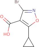 3-Bromo-5-cyclopropyl-1,2-oxazole-4-carboxylic acid