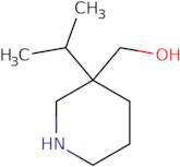 [3-(Propan-2-yl)piperidin-3-yl]methanol