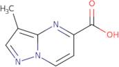 3-Methylpyrazolo[1,5-a]pyrimidine-5-carboxylic acid