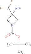 tert-Butyl 3-amino-3-(difluoromethyl)azetidine-1-carboxylate