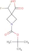 1-[(tert-Butoxy)carbonyl]-3-(difluoromethyl)azetidine-3-carboxylic acid