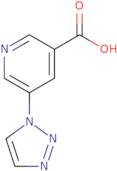 5-(1H-1,2,3-Triazol-1-yl)pyridine-3-carboxylic acid