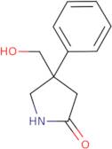 4-(Hydroxymethyl)-4-phenylpyrrolidin-2-one