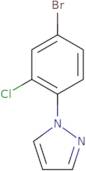 1-(4-Bromo-2-chlorophenyl)-1H-pyrazole