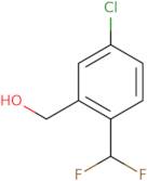 [5-Chloro-2-(difluoromethyl)phenyl]methanol