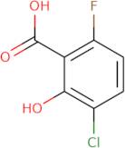 3-Chloro-6-fluoro-2-hydroxybenzoic acid