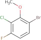 1-Bromo-3-chloro-4-fluoro-2-methoxybenzene