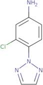 3-Chloro-4-(2H-1,2,3-triazol-2-yl)aniline