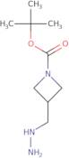 tert-Butyl 3-(hydrazinylmethyl)azetidine-1-carboxylate