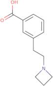 3-[2-(Azetidin-1-yl)ethyl]benzoic acid