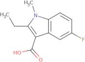 2-Ethyl-5-fluoro-1-methyl-1H-indole-3-carboxylicacid