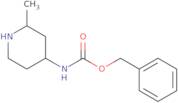 (2R,4R)-(2-Methyl-piperidin-4-yl)-carbamic acid benzyl ester