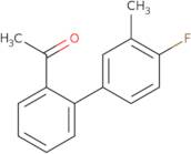 2'-Acetyl-4-fluoro-3-methylbiphenyl