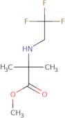 Methyl 2-methyl-2-((2,2,2-trifluoroethyl)amino)propanoate