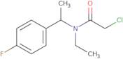 2-Chloro-N-ethyl-N-[1-(4-fluorophenyl)ethyl]acetamide