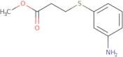 Methyl 3-[(3-aminophenyl)sulfanyl]propanoate