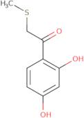 1-(2,4-Dihydroxyphenyl)-2-(methylsulfanyl)ethan-1-one