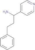 3-Phenyl-1-(pyridin-4-yl)propan-1-amine