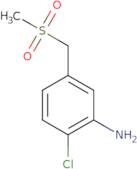 2-Chloro-5-(methanesulfonylmethyl)aniline