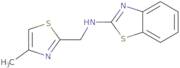 N-[(4-Methyl-1,3-thiazol-2-yl)methyl]-1,3-benzothiazol-2-amine