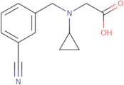 [(3-Cyano-benzyl)-cyclopropyl-amino]-acetic acid