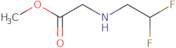 Methyl 2-[(2,2-difluoroethyl)amino]acetate