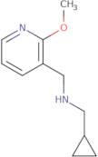 (Cyclopropylmethyl)[(2-methoxypyridin-3-yl)methyl]amine