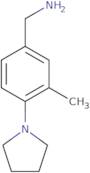 1-[3-Methyl-4-(1-pyrrolidinyl)phenyl]methanamine