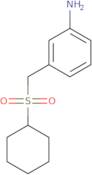 3-[(Cyclohexanesulfonyl)methyl]aniline