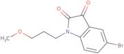 5-Bromo-1-(3-methoxypropyl)-2,3-dihydro-1H-indole-2,3-dione