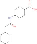 4-(2-Cyclohexylacetamido)cyclohexane-1-carboxylic acid