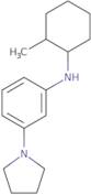 N-(2-Methylcyclohexyl)-3-(pyrrolidin-1-yl)aniline