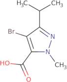 4-Bromo-3-isopropyl-1-methyl-1H-pyrazole-5-carboxylic acid