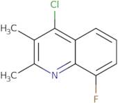 4-Chloro-8-fluoro-2,3-dimethylquinoline