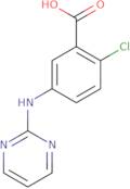 2-chloro-5-(pyrimidin-2-ylamino)benzoic acid