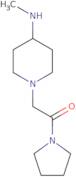 2-[4-(Methylamino)piperidin-1-yl]-1-(pyrrolidin-1-yl)ethan-1-one