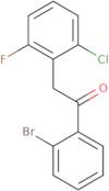 1-(2-Bromophenyl)-2-(2-chloro-6-fluorophenyl)ethan-1-one