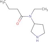 N-Ethyl-N-(pyrrolidin-3-yl)butanamide