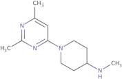 1-(2,6-Dimethylpyrimidin-4-yl)-N-methylpiperidin-4-amine