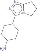 4-{5H,6H,7H-Pyrrolo[2,1-c][1,2,4]triazol-3-yl}cyclohexan-1-amine