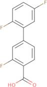 4-(2,5-Difluorophenyl)-2-fluorobenzoic acid