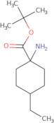 tert-Butyl 1-amino-4-ethylcyclohexane-1-carboxylate