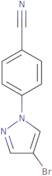 4-(4-bromo-1h-pyrazol-1-yl)benzonitrile