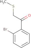 1-(2-Bromophenyl)-2-methylsulfanylethanone